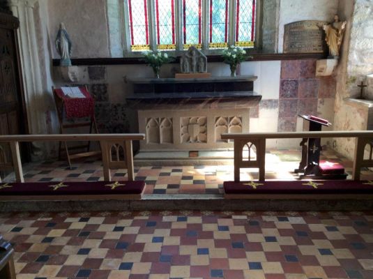 New altar rails